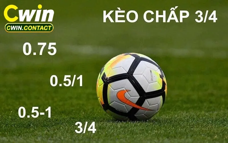 Cách Phân Thắng Thua Trong Kèo chấp 1 3/4